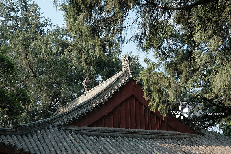 四川绵阳梓潼七曲山大庙，传统建筑图片素材