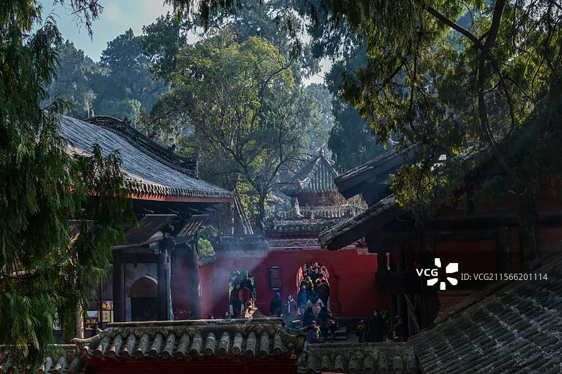 四川省绵阳市梓潼县大庙山景区各种角度景观图片图片素材