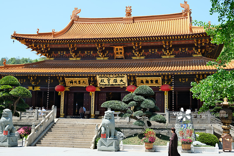 江西九江东林寺图片素材