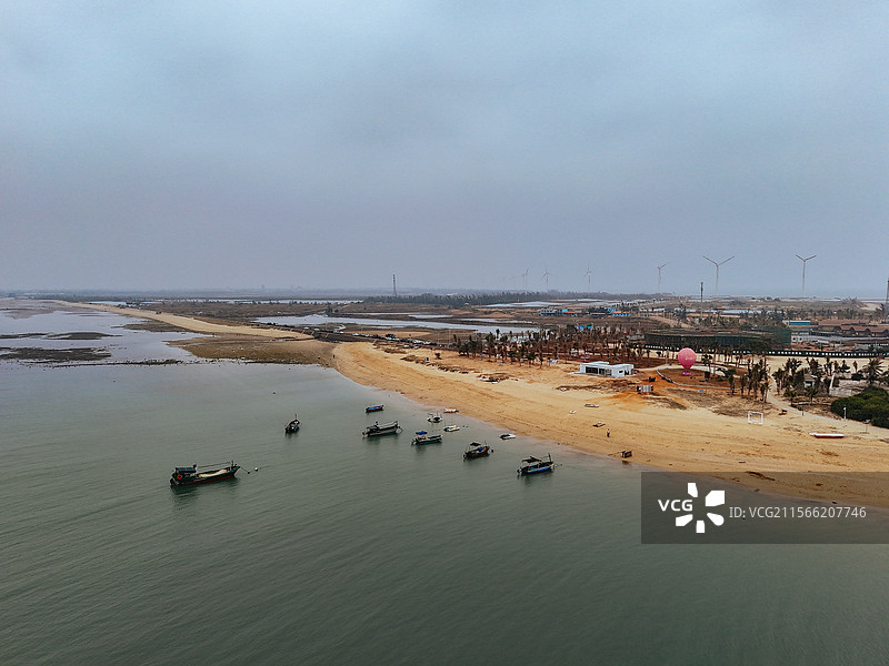 徐闻县 南极村 南岭村 灯塔 最南端 灯楼角图片素材
