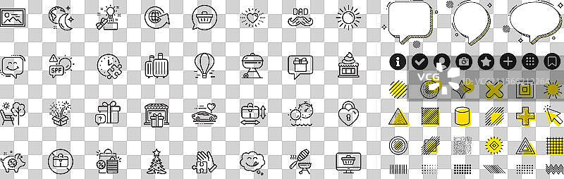 创意点子拼图时间与心线的组合图片素材