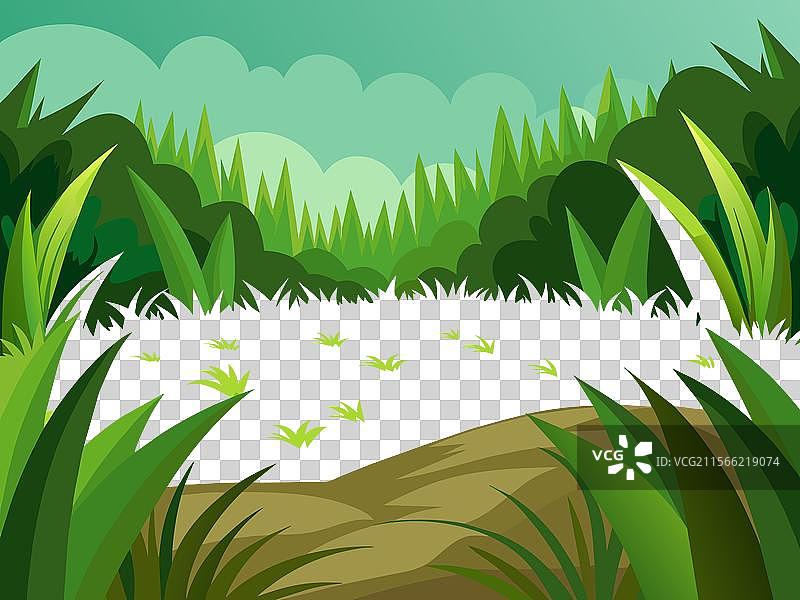 绿色草坪用于网页、印刷、移动和图形用户界面图片素材