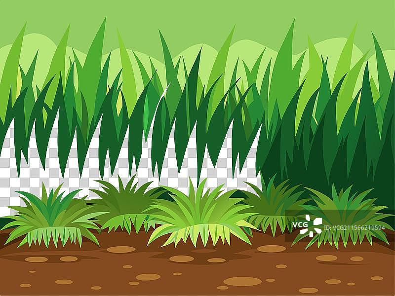 绿色草坪用于网页、印刷、移动设备和图形用户界面图片素材