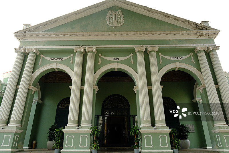 澳门世界遗产建筑图片素材