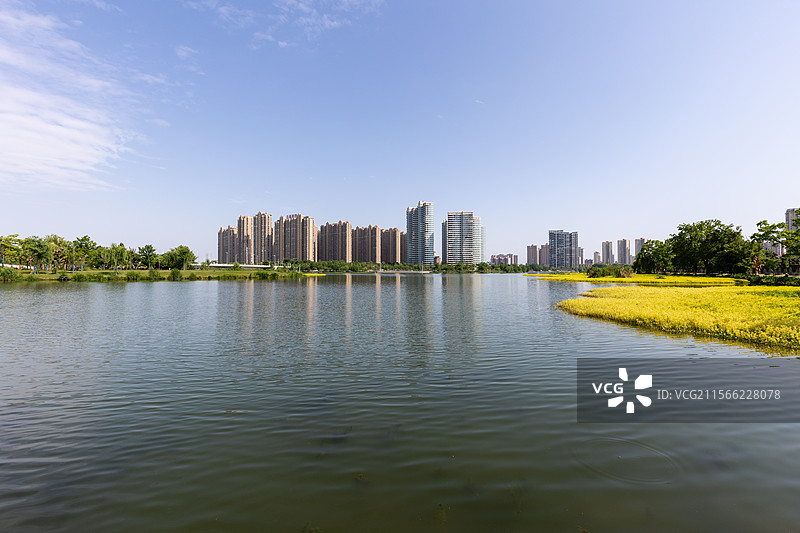 2025年5月5日立夏日常德穿紫河风光带城市风光图片素材