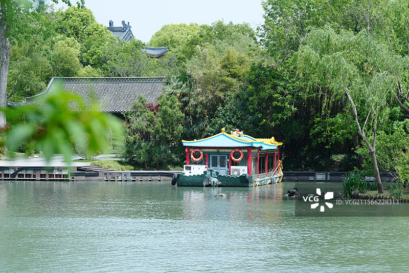 扬州，瘦西湖，烟花三月下扬州图片素材