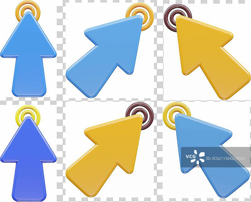 鼠标指针图标图片素材