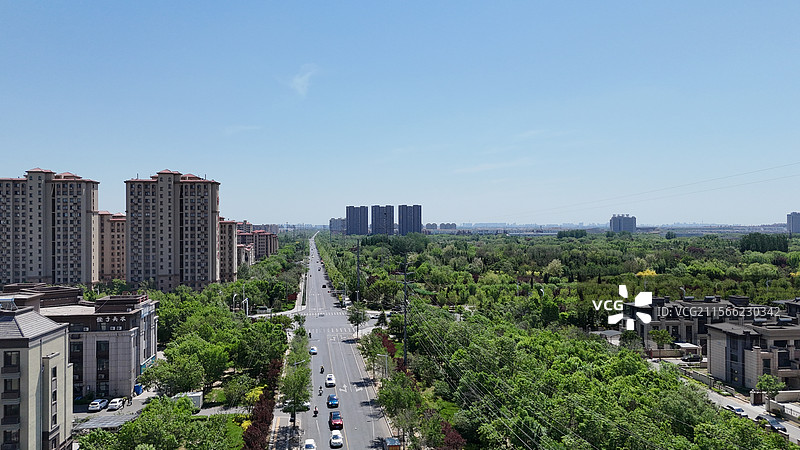 山东省东营市垦利区城市风光图片素材