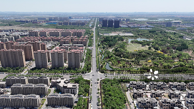 山东省东营市垦利区城市风光图片素材