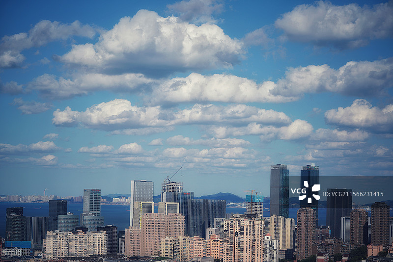 大连东港商务区图片素材