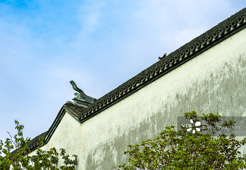 古镇的墙图片素材