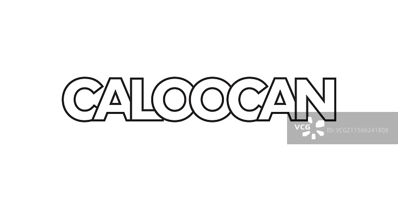 菲律宾卡洛卡恩市徽设计图片素材