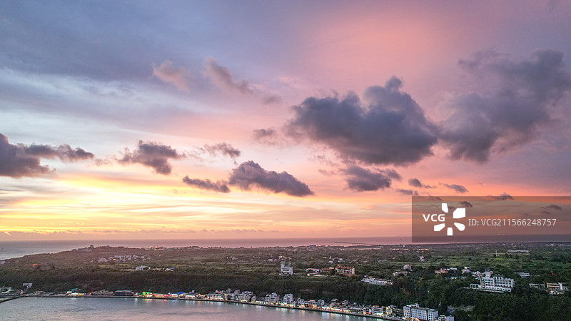 广西北海鳄鱼山港口涠洲岛火山口地质公园图片素材