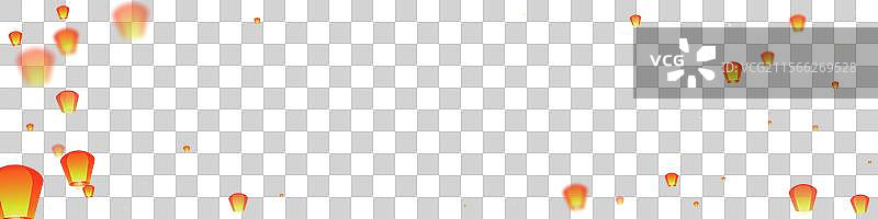 水灯节贺卡图片素材