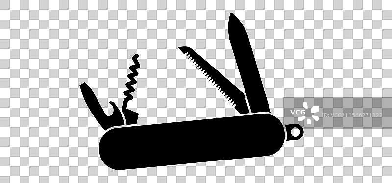 卡通折叠多功能工具图标图片素材