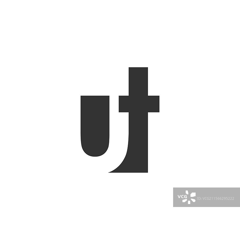 现代创意几何字母设计图片素材