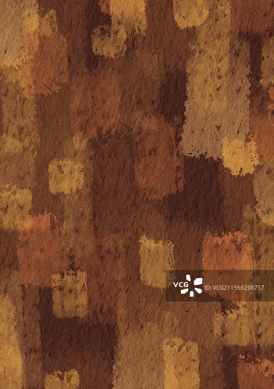 抽象的黄色、红色、橙色和棕色干刷画图片素材