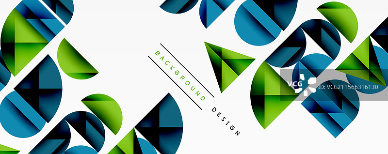 交错的抽象几何图案图片素材