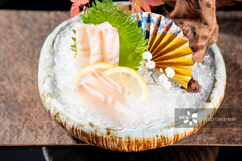 鲷鱼刺身图片素材