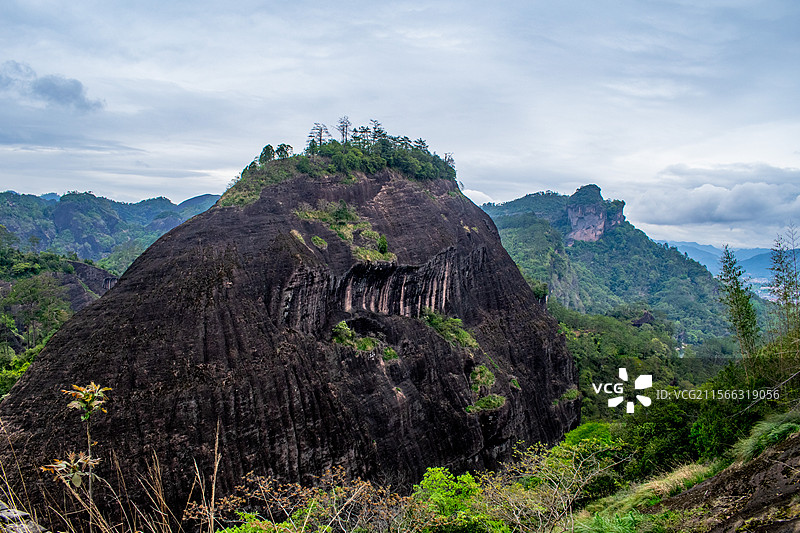 武夷山—虎啸岩图片素材