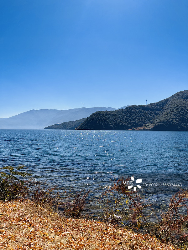 云南丽江泸沽湖图片素材