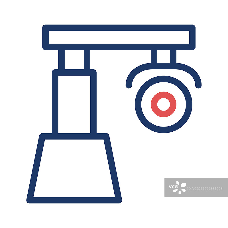 用于安全目的的监控摄像头系统图片素材