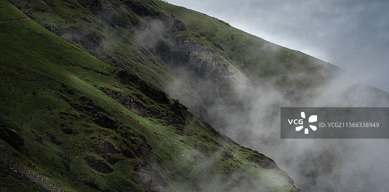 雨后武功山的云海图片素材