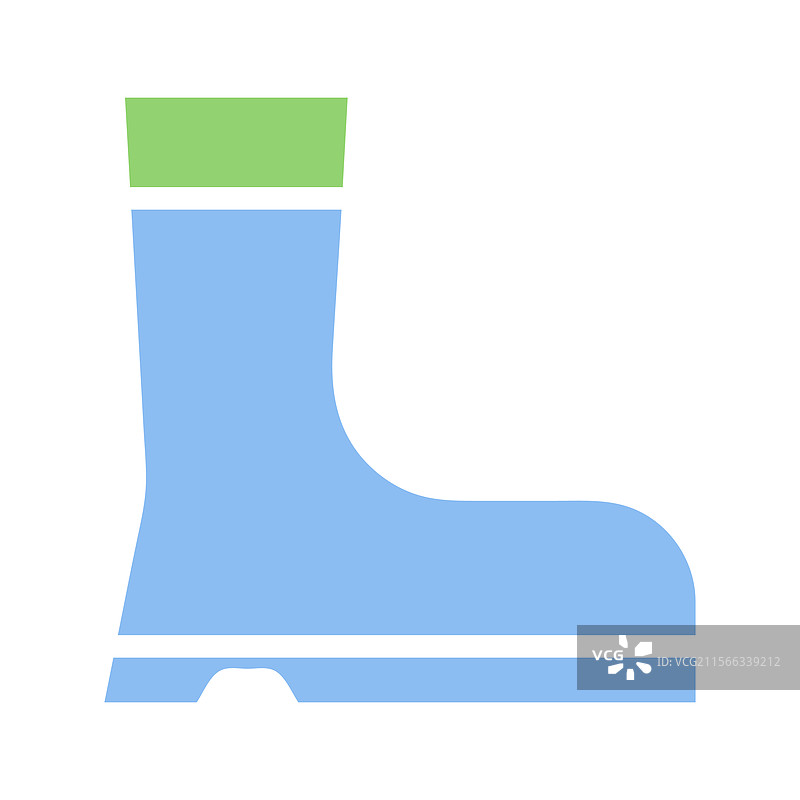 时尚简约的雨靴图片素材