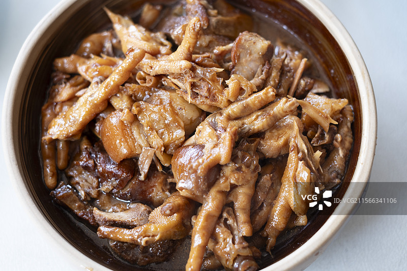 美食之猪脚鸡爪图片素材