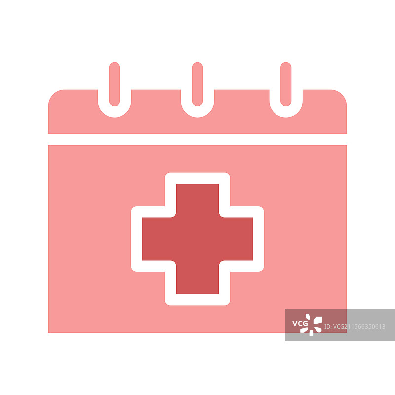医疗预约日历提醒图标图片素材