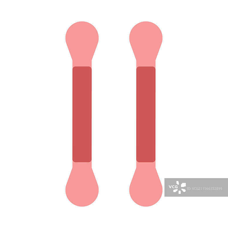 棉签卫生和个人护理必需品图片素材