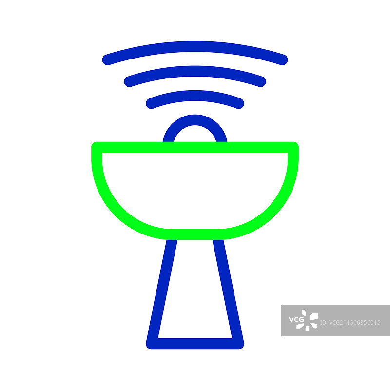 通信和技术的天线图标图片素材
