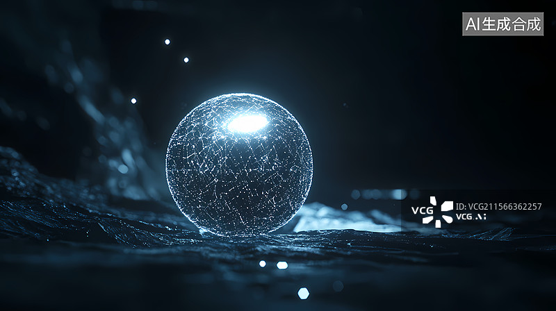 【AI数字艺术】数字地球全息投影图片素材