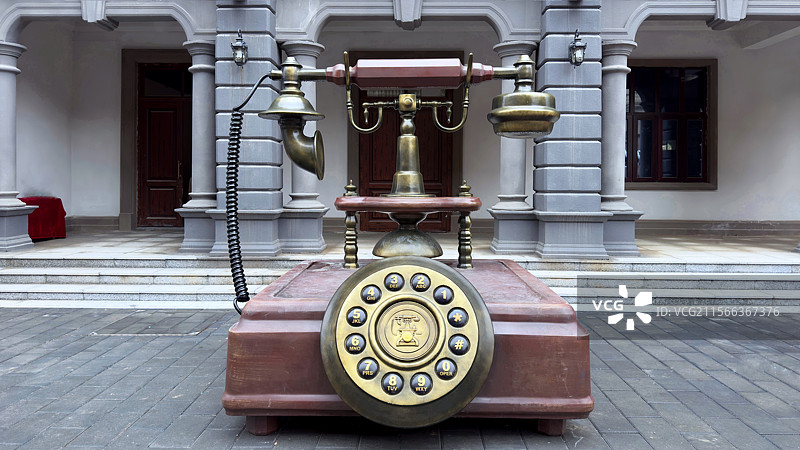 老式电话机图片素材