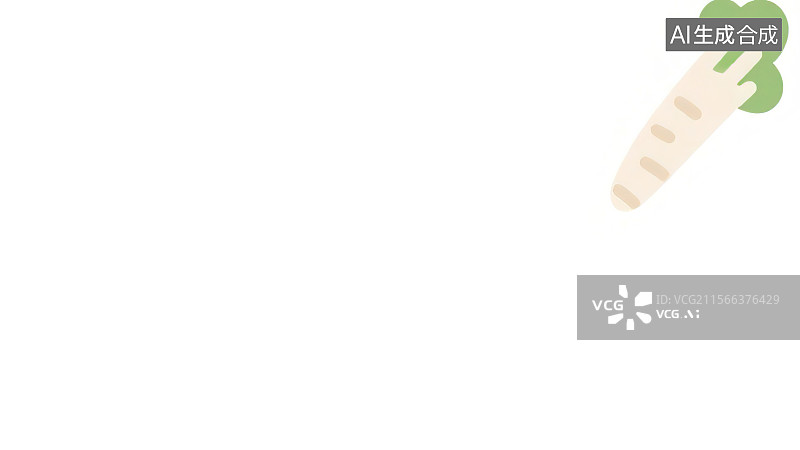 【AI数字艺术】2D卡通右上背景趣味扁平元素，新鲜瓜果蔬菜水果农产品菜市场市集电商产品展示花边边框装饰画图案设计素材图片素材