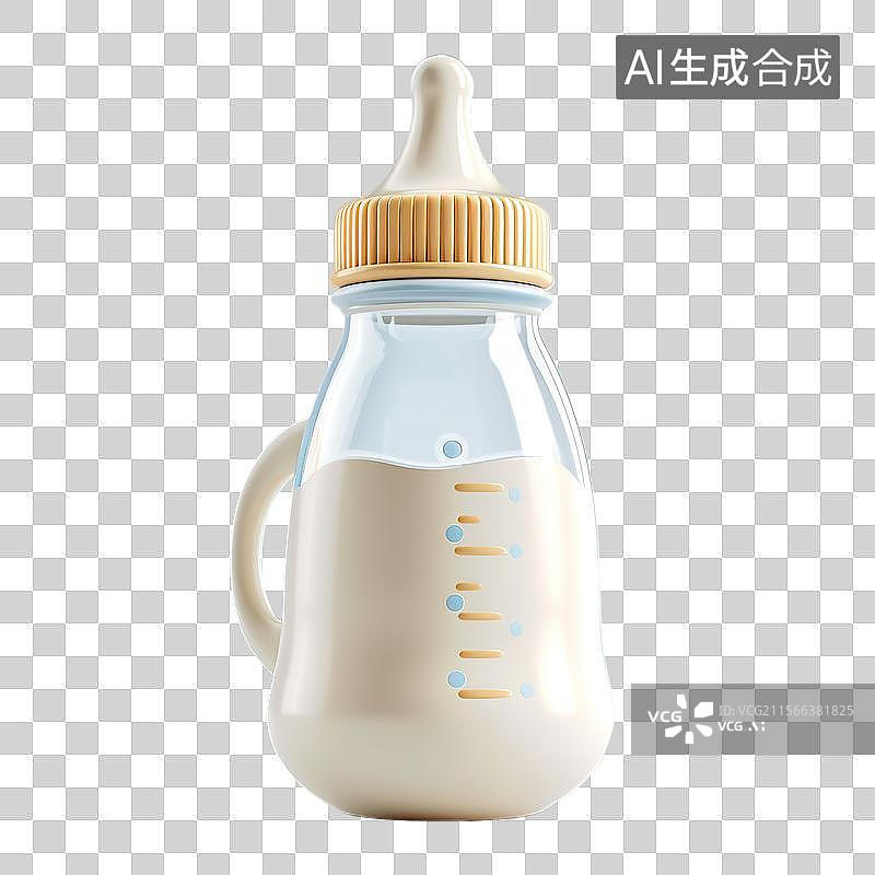 【AI数字艺术】奶瓶，宝宝奶瓶图片素材