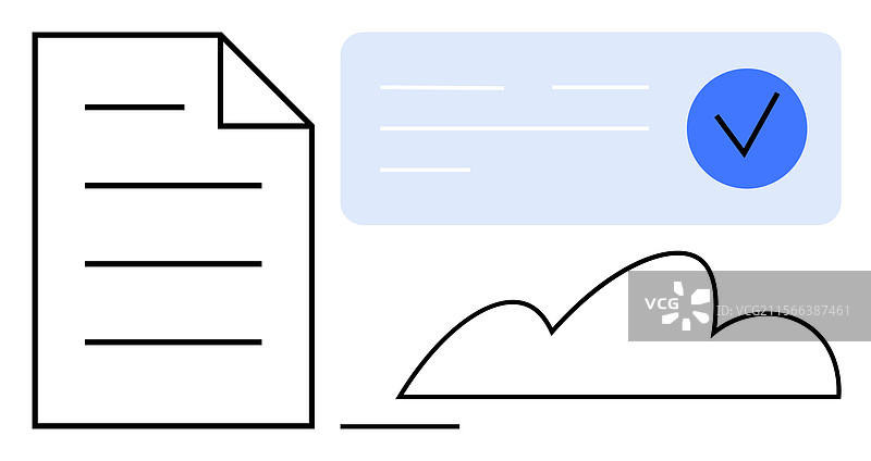 文档管理与云备份图片素材