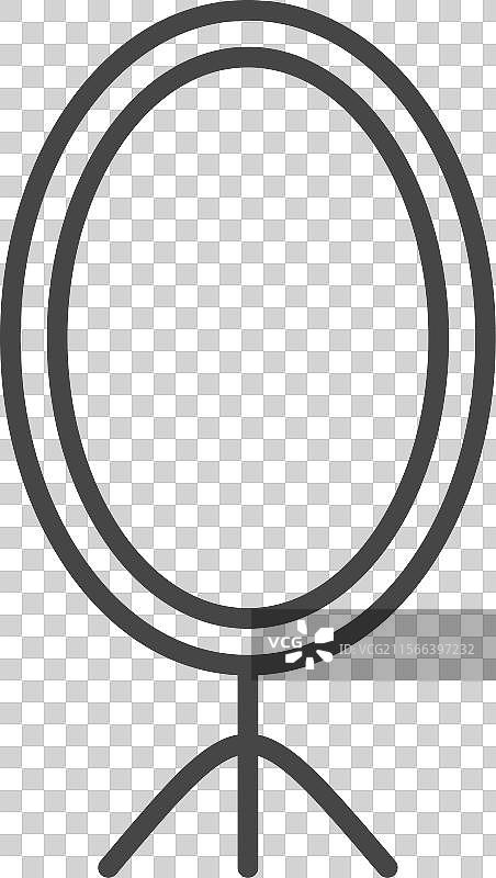 化妆品和美容线性图标图片素材