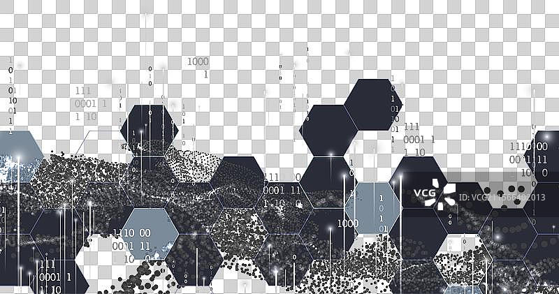 大数据抽象数字未来主义图片素材