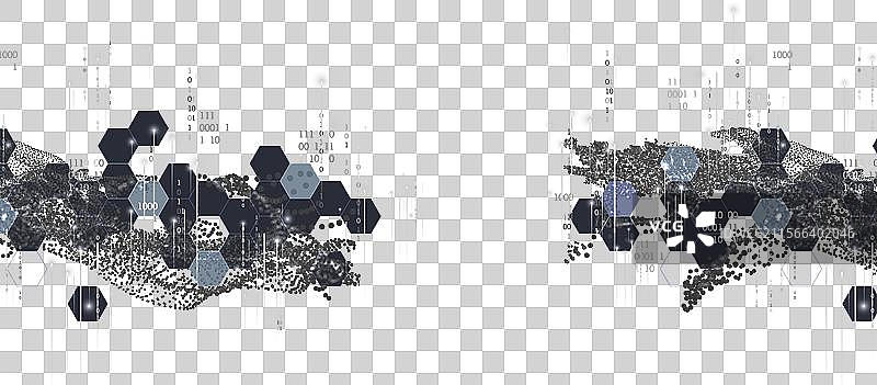大数据抽象数字未来主义图片素材