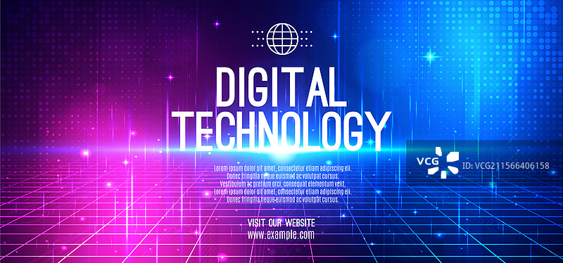 抽象数字技术未来电路人工智能图片素材
