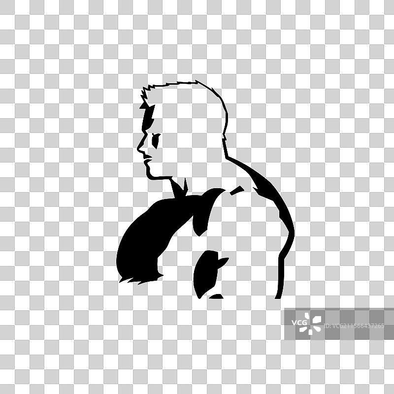 肌肉 - 高质量标志 - 适合T恤使用图片素材