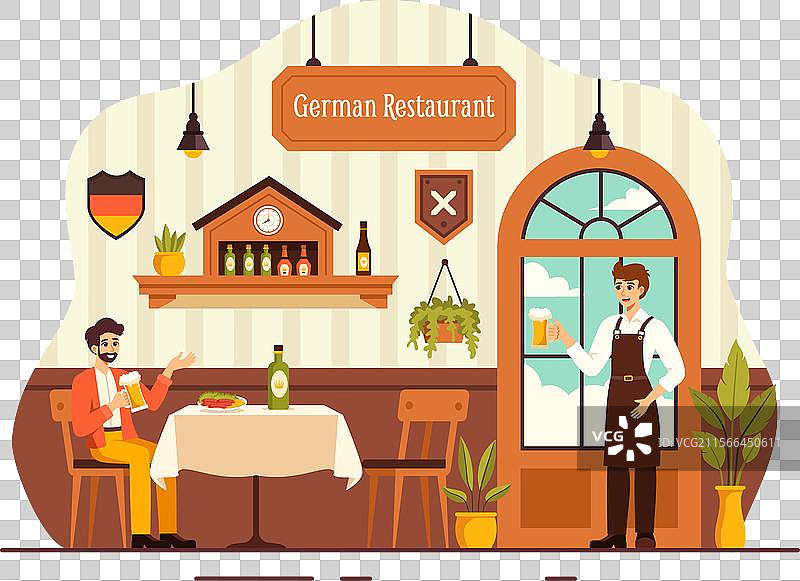 德国餐厅展示了一系列美食图片素材