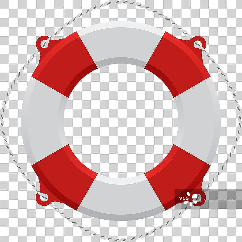 救生圈与绳索图片素材