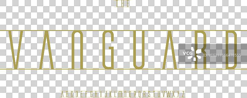 优雅精致的字体，简约而不简单图片素材