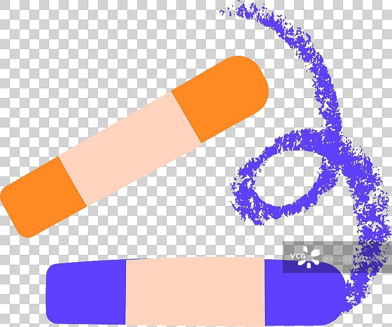 粉彩蜡笔 粉彩蜡笔图片素材