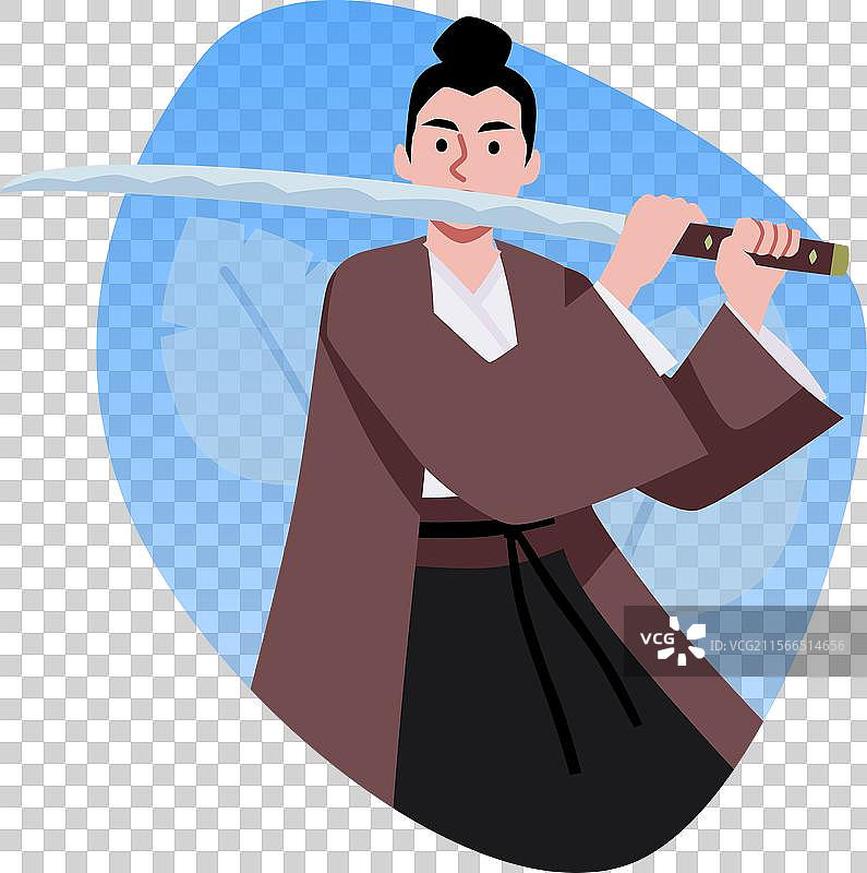 持剑的武士图片素材