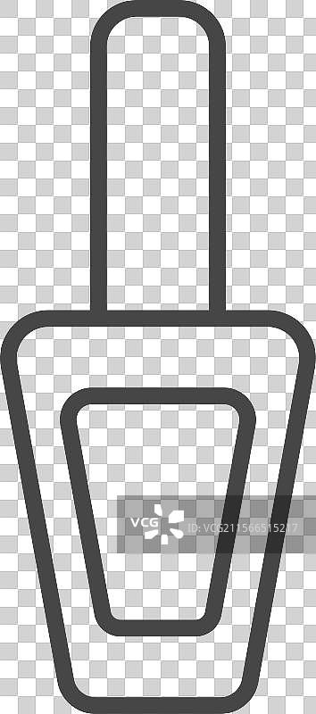 以线性图形图标表现的美丽形式图片素材