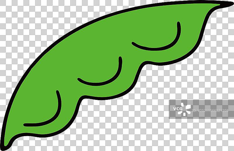 豆角 豆子 简笔画 设计 元素 蔬菜 点缀 食材图片素材