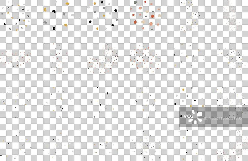现代波西米亚风格随机形状艺术作品集图片素材